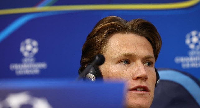 McTominay alla UEFA: Napoli? C'&egrave; un senso di famiglia che apprezzo, mi fanno sentire speciale! Fondamentale andare ai playoff, abbiamo sbagliato e dobbiamo dare tutto