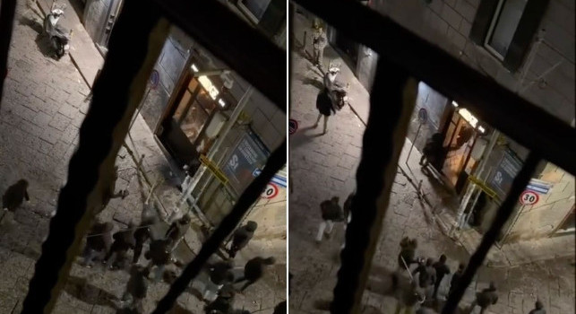 Choc a Napoli stanotte: assalto ultras a un pub con tifosi Chelsea all'interno | VIDEO