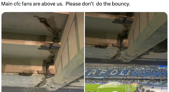 Imbarazzante: tifosa Chelsea mostra le condizioni del Maradona, guardate cosa scrive | FOTO