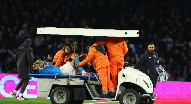 La reazione di Di Lorenzo dopo i primi esami post infortunio al ginocchio sinistro