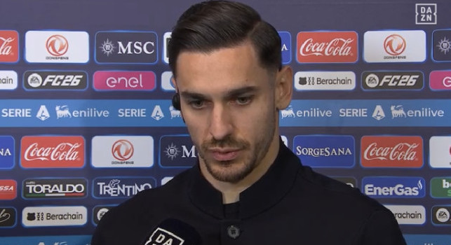 Meret a DAZN: Dispiaciuti per Di Lorenzo, era triste e amareggiato! Ho preso un colpo alla testa, ma sto bene. Vergara si toglier&agrave; belle soddisfazioni