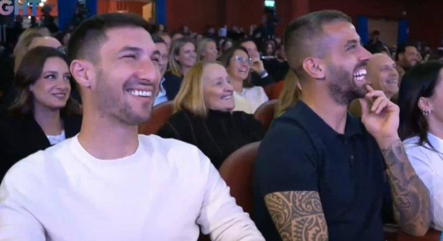 Politano e Spinazzola al Peppy Night