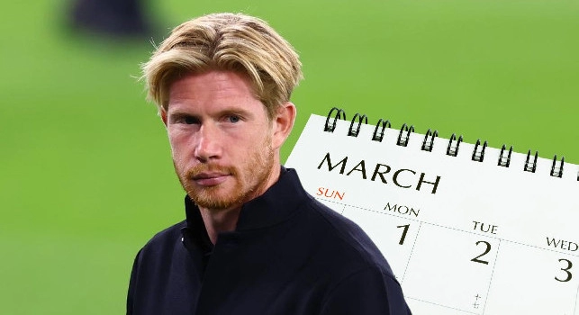 Quando torna De Bruyne a Napoli? Svelata la nuova data del rientro!