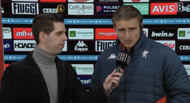 Colombo a DAZN: Sul rigore non dico nulla. Nel nostro gruppo c'&egrave; qualit&agrave;, alla squadra non si pu&ograve; dire nulla