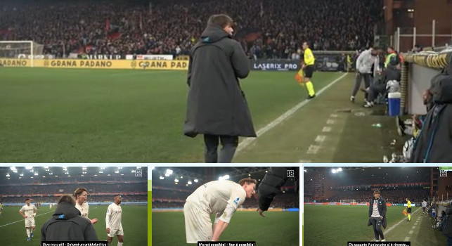 Datemi un antidolorifico: siparietto Conte-McTominay in Genoa-Napoli. Svelato il dialogo prima dell'infortunio: Gioco io...