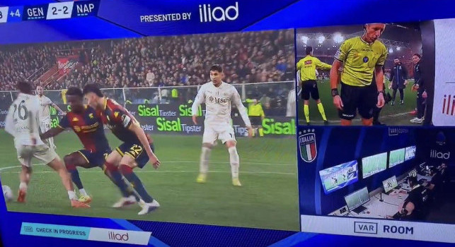 Genoa Napoli 2-3