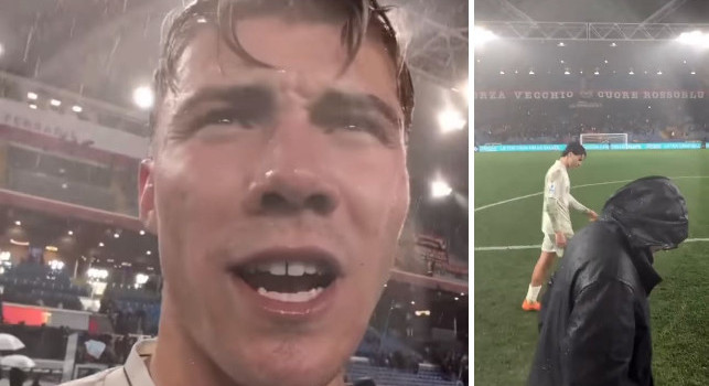 Mamma mia, Vergara &egrave; incredibile: Hojlund esulta, spunta un messaggio per i tifosi | VIDEO