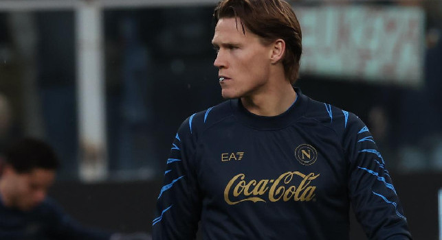 McTominay gi&agrave; oggi in gruppo, c'&egrave; ottimismo per Napoli-Roma!