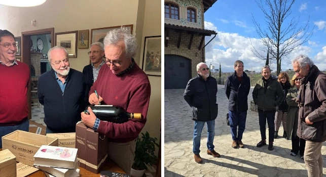 Domenica di relax per Aurelio De Laurentiis: guardate dove è stato | FOTOGALLERY