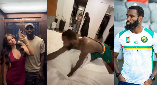 Clamoroso, calciatore sorpreso dalla fidanzata con l'amante famosa: caos in casa, arriva la polizia | VIDEO