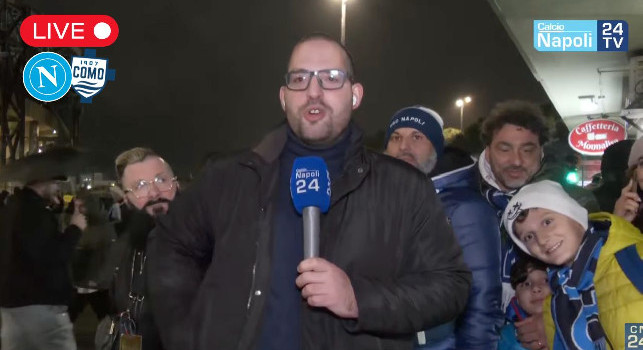 DIRETTA VIDEO - Napoli-Como: LIVE pre-partita con i tifosi allo stadio Maradona