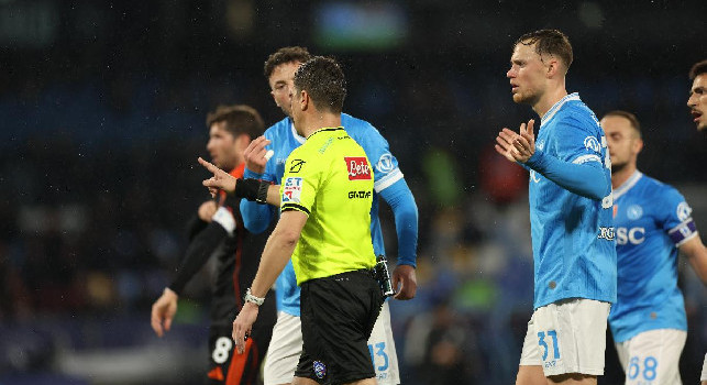 Coppa Italia Napoli-Como, moviola Gazzetta: che errore di Manganiello su Ramon! Ecco perch&eacute; la Var non &egrave; intervenuta