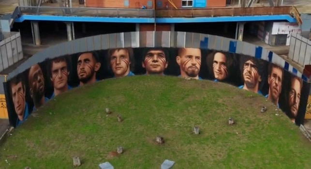 Murales Jorit stadio Maradona