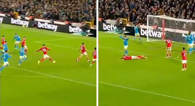 Nottingham Forest a secco, Lucca sbaglia un gol da solo davanti al portiere | VIDEO