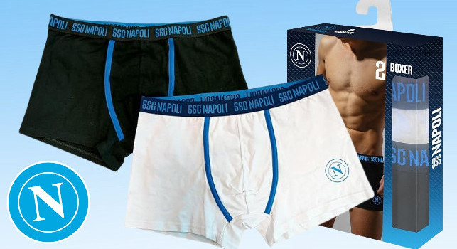 La SSC Napoli lancia per la prima volta le mutande ufficiali! Info e prezzo