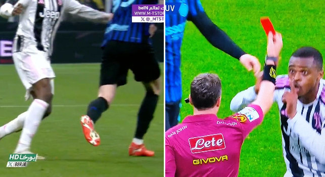 Moviola Inter-Juventus 1-1, espulsione inesistente per Kalulu: protocollo folle del VAR