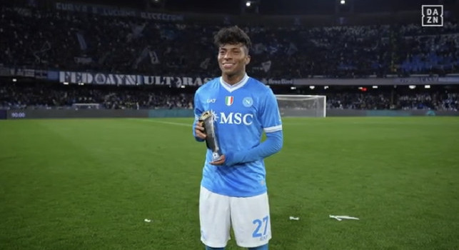 Napoli-Roma, Alisson Santos MVP del match: il brasiliano &egrave; decisivo | FOTO