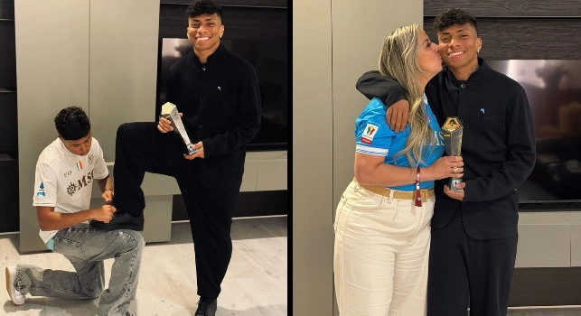 Alisson Santos festeggia con la sua famiglia il premio da MVP | FOTO