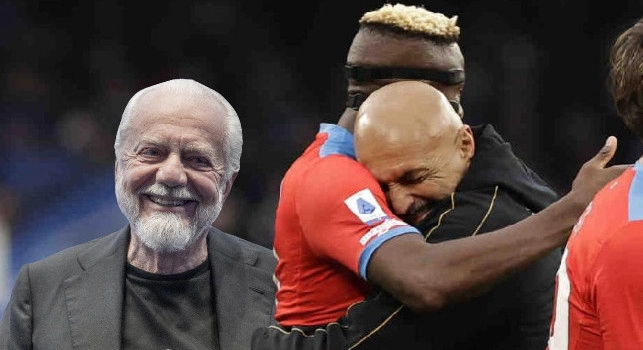 Lui. De Laurentiis per Osimhen è praticamente Voldemort, colui che non deve essere nominato
