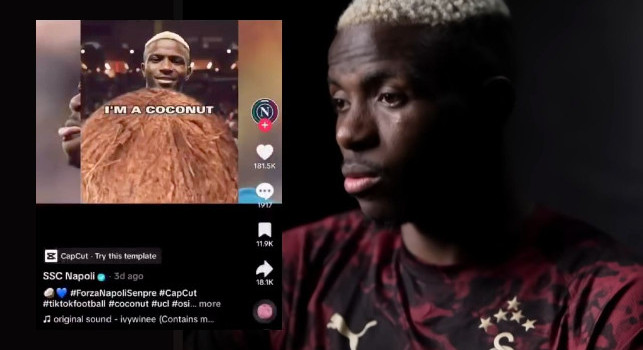 Osimhen: Video TikTok? Il Napoli lo fece solo con me, io vittima di insulti razzisti. Solo Edo De Laurentiis mi chiam&ograve;. I tifosi vennero sotto casa a chiedere spiegazioni sull'addio