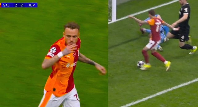 Galatasaray-Juventus, gol di Noa Lang! L'ex Napoli segna ai bianconeri in Champions League | VIDEO