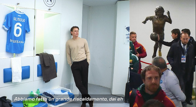 McTominay e capitan Politano, la carica nello spogliatoio prima di Napoli-Roma: spuntano le frasi | FOTO