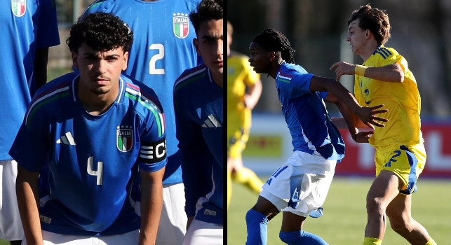 Italia-Ucraina U18: protagonisti due azzurrini del Napoli, Prisco con la fascia da capitano!
