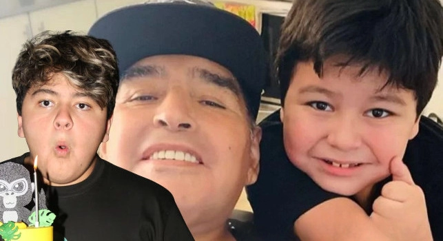L’ultimo figlio di Maradona è autistico, l'annuncio della famiglia: Ecco le condizioni