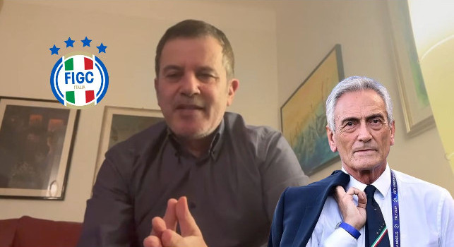 Pedull&agrave; punta il dito contro Gravina: Ha cinque minuti per andarsene!