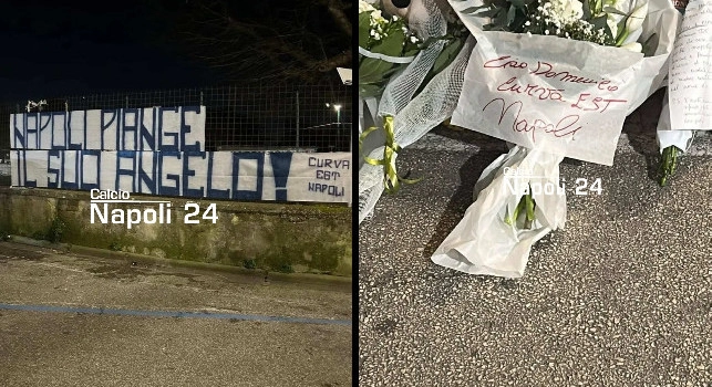 Napoli Basket, il cordoglio della Curva Est Napoli per il piccolo Domenico: lo striscione al Monaldi | FOTO CN24