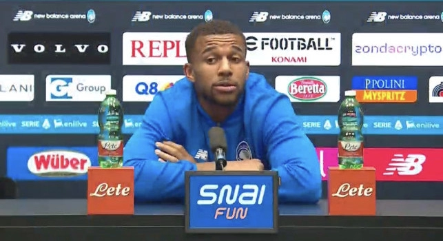 Atalanta, Hien in conferenza: Il gol annullato? Hojlund mi ha trattenuto il braccio, ero avanti a lui ed era fallo netto | DIRETTA