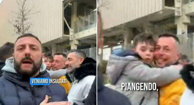 È una vergogna!: Atalanta-Napoli, la denuncia dei tifosi napoletani! Insulti e lancio di bottiglie in tribuna, nel mirino anche i bambini | VIDEO CN24