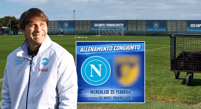UFFICIALE - Nuovo allenamento congiunto oggi a Castel Volturno! La squadra ospite