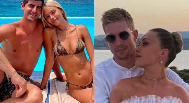 Courtois De Bruyne fidanzata