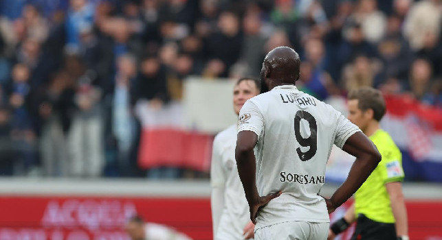 Lukaku lamenta un&rsquo;infiammazione di cui il Napoli non ha traccia