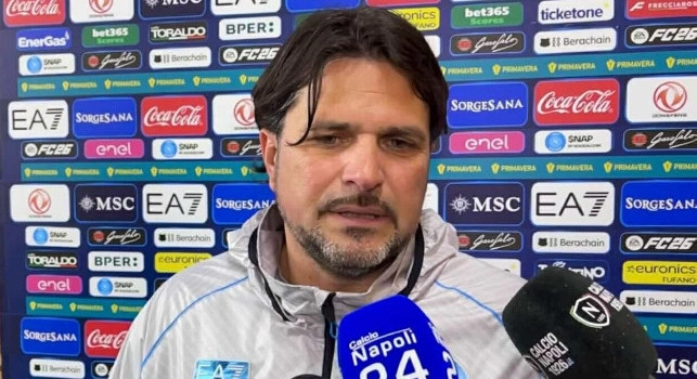 Primavera Napoli, Rocco: Mi prendo le responsabilità per la retrocessione. Ho perso 10 giocatori perché in prima squadra c’erano 10 indisponibili