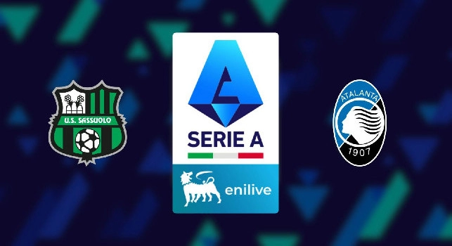 Formazioni ufficiali Sassuolo-Atalanta