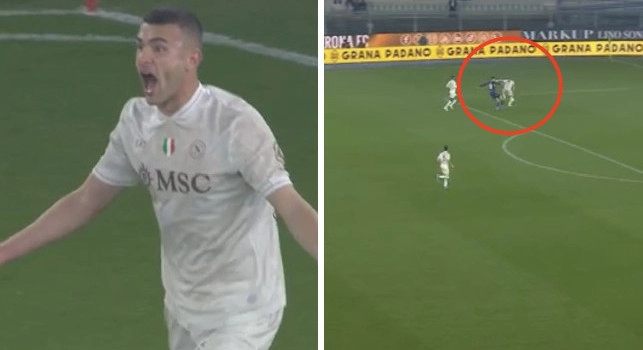 Moviola Verona-Napoli, Buongiorno spinto prima dell'1-1! Marelli non ha dubbi: C'è fallo!