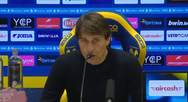 Antonio Conte in conferenza stampa