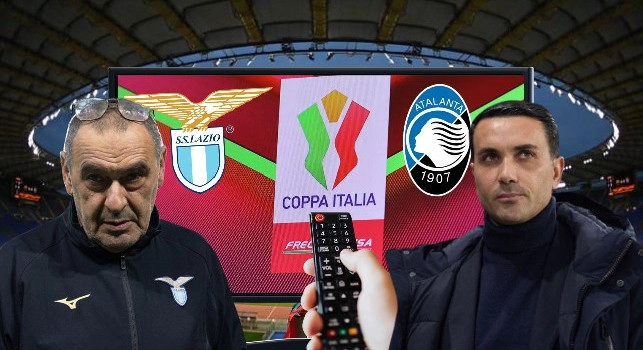 Dove vedere Lazio-Atalanta di Coppa Italia (canale diverso da Como-Inter)