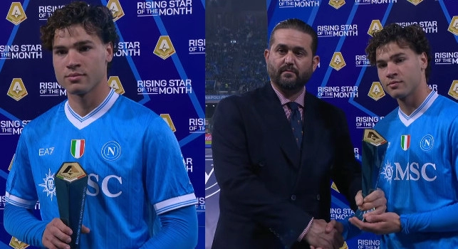 Antonio Vergara premiato dalla Lega Serie A prima di Napoli-Torino: il motivo | FOTO