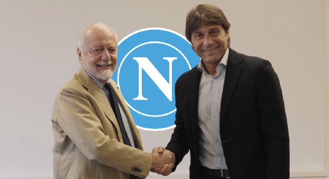 Napoli quota 700mila: De Laurentiis e Conte soddisfatti da un dettaglio in vista di Napoli-Milan