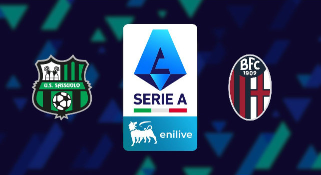Formazioni ufficiali Sassuolo-Bologna
