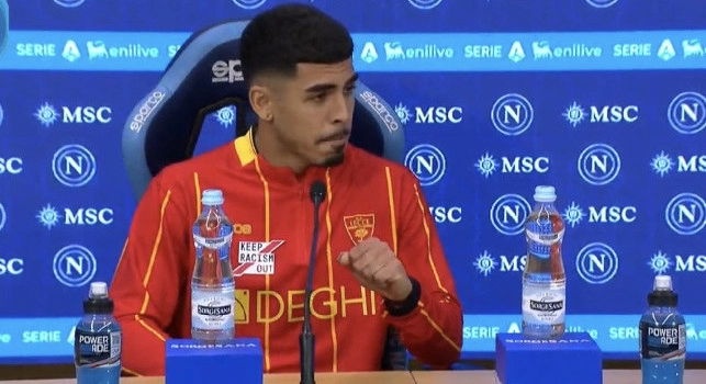 Lecce, Danilo Veiga in conferenza: Prendere subito gol ha un sapore amaro! Ecco cosa ci &egrave; mancato
