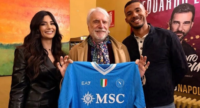 Juan Jesus al Teatro Augusteo per il tour di Paolo Crepet | FOTO