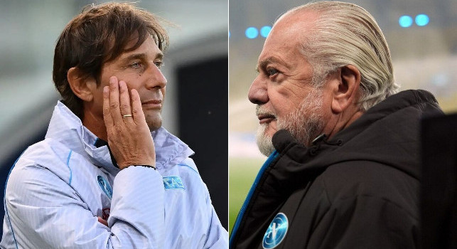 Antonio Conte e Aurelio De Laurentiis