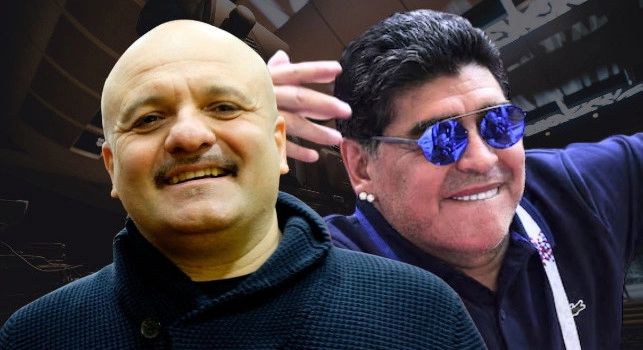 Peppe Iodice e Maradona