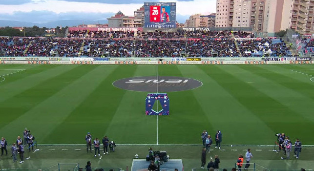 DIRETTA VIDEO - Cagliari-Napoli 0-0: tra poco in campo