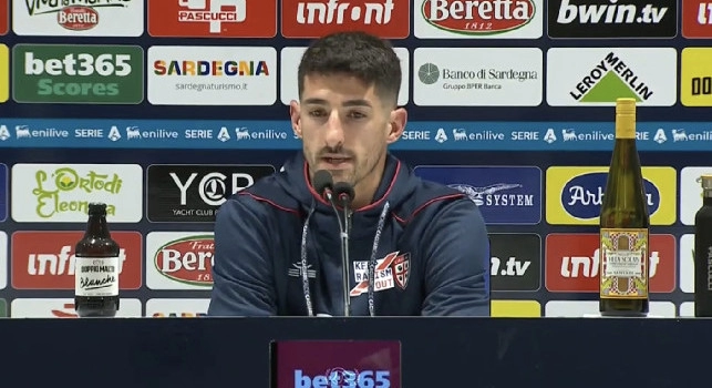 Cagliari, Deiola in conferenza: Prendere un gol dopo un minuto pu&ograve; condizionarti, ma la risposta &egrave; stata importante! Dimostrato di poter mettere in difficolt&agrave; il Napoli