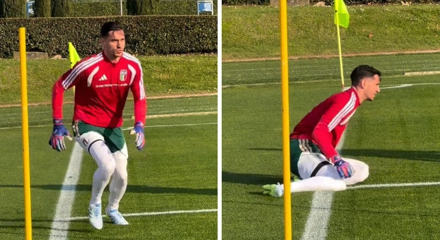 Primo allenamento Italia, Gattuso scalda i motori: grosse novità che riguardano anche i calciatori del Napoli | FOTO